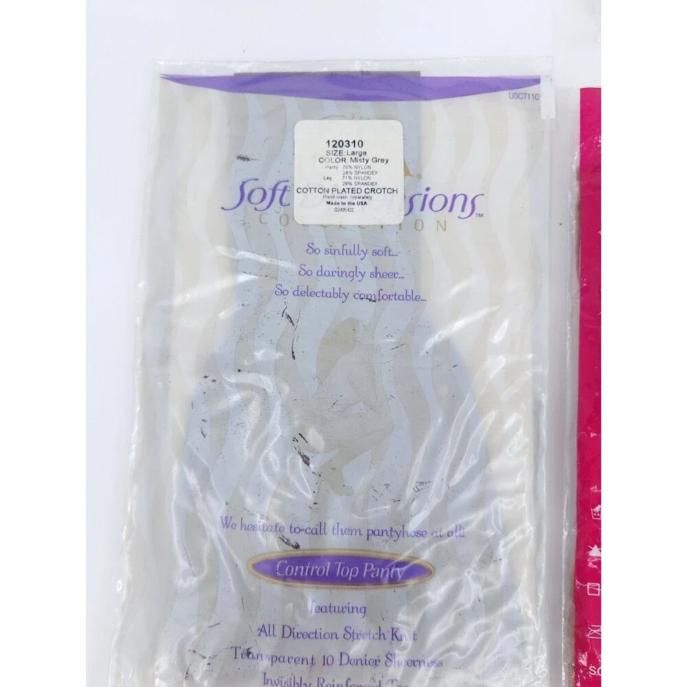 Vtg Silkies Pantyhose Lot 6 of NOS Sealed Ultra Control Top Soft Deadstock